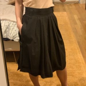 ETRO wool midi skirt